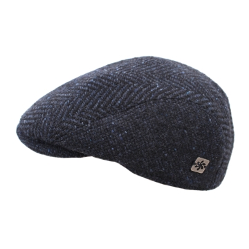 Мъжки каскет с наушник Granadilla JG5390, Тъмносин, М/57 cm