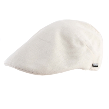 Men's Linen Flat Cap HatYou CTM2439, Beige