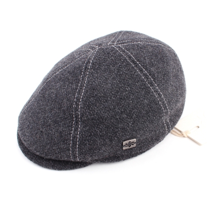 Мъжки каскет Granadilla JG5392, Тъмносив меланж