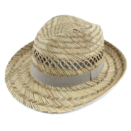 Men's straw hat HatYou CEP0010, Natural