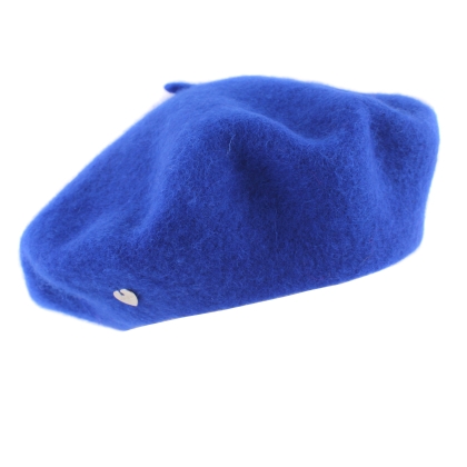 Дамска вълнена барета HatYou CP0764, Кралскосин