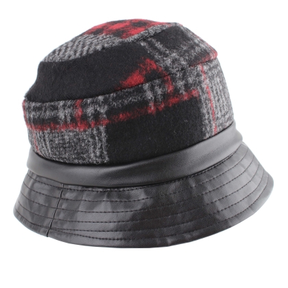 Soft Brim Hat HatYou CP3549, Red/Grey/Black
