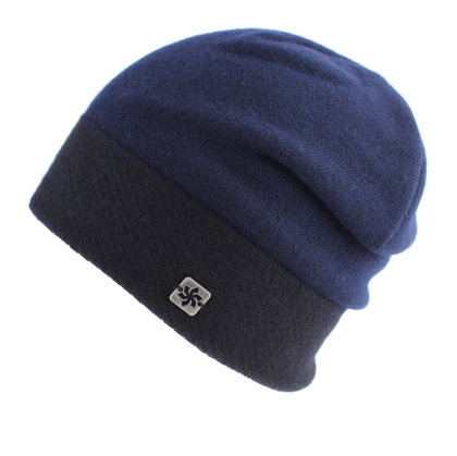 Men's knitted hat Granadilla JG5176, Dark blue