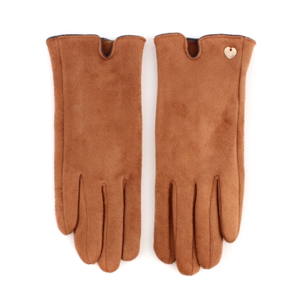 Mănuși de damă din material HatYou GL1204, cămilă