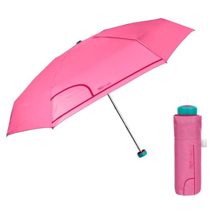 Ladies' Mini Manual Umbrella Perletti Time 26414, Pink
