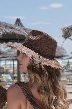 Ladies' Summer Hat HatYou CEP0877, Brown