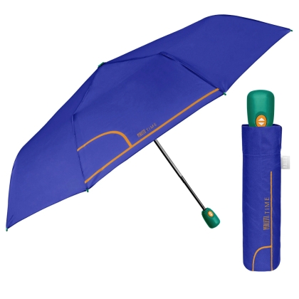 Ladies' Folding Automatic Open-Close Umbrella Perletti Time 26413, Green