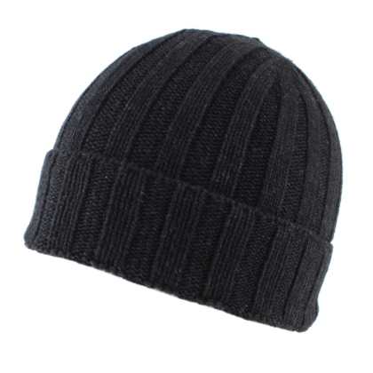 Men’s knitted hat HatYou CP1056, Black