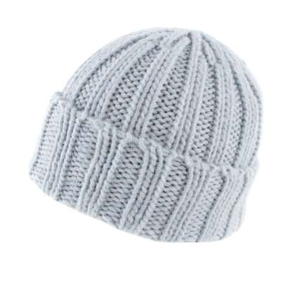 Knitted hat Raffaello Bettini RB 013/2453, Light blue
