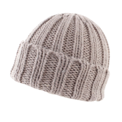 Knitted hat Raffaello Bettini RB 013/2453, Beige