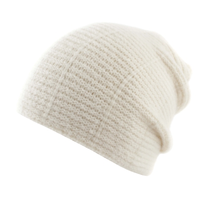 Ladies' knitted hat with high wool content HatYou CP2954, Ecru