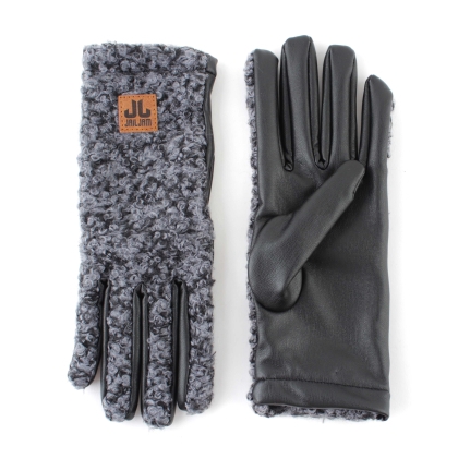 Ladies' gloves JailJam JA4682, Grey/Black