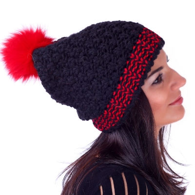 Дамска плетена шапка JailJam JA0021