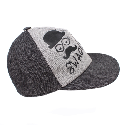 Мъжка бейзболна шапка HatYou CP2296, Сив меланж