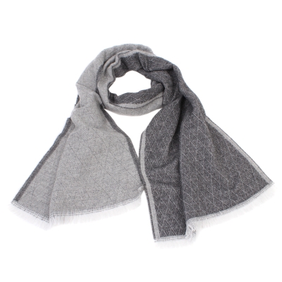 Мъжки зимен шал Pulcra Bikin, Сив