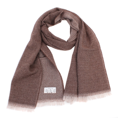 Мъжки шал Pulcra Gomd, Кафяв