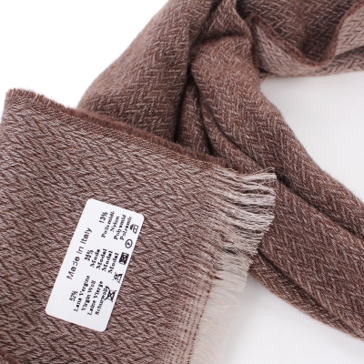 Мъжки шал Pulcra Gomd, Кафяв