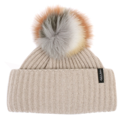 Women's wool & cashmere knitted hat Raffaello Bettini RB Murmasky 2