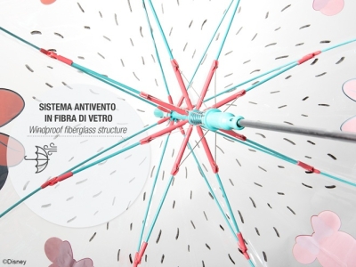 Kid's transparent umbrella Perletti Kids Minnie Mouse 50129