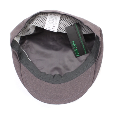 Мъжки летен каскет HatYou CTM0859, Тъмносив