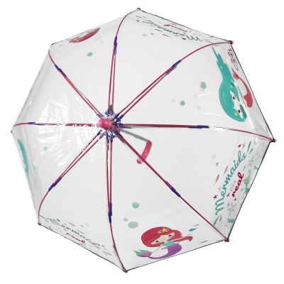 Кids' transparent umbrella Perletti CoolKids 15572