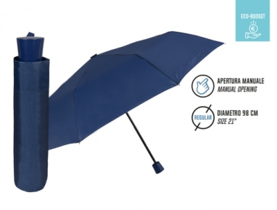Promotional Mini 21" basic manual umbrella 96005