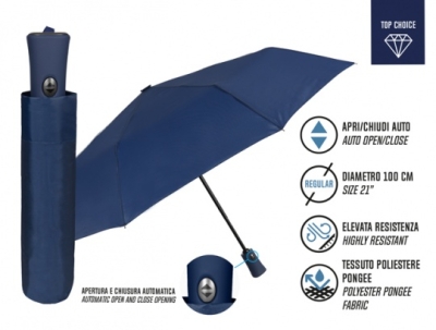 Promotional Folding Premium Automatic Umbrella Perletti 96009