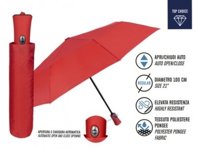 Promotional Folding Premium Automatic Umbrella Perletti 96009