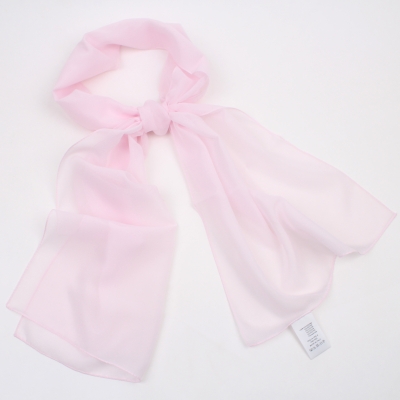 Дамски шал HatYou SI0760, 40х160 см, Розова пудра