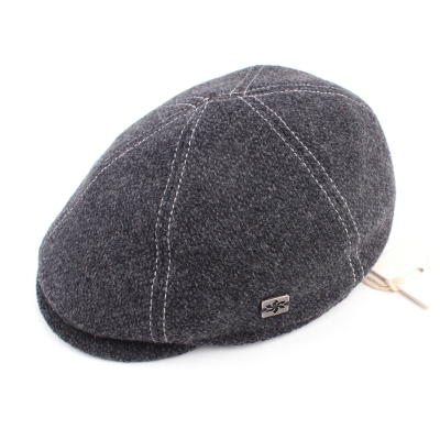 Мъжки каскет Granadilla JG5392, Тъмносив меланж