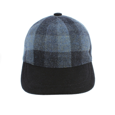 Мъжка вълнена бейзболна шапка HatYou CP3473, Тъмносин