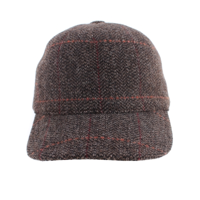 Мъжка бейзболна шапка с наушник HatYou CP3471, Тъмнокафяв