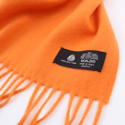 Вълнен шал Ma.Al.Bi. MAB862/50/2199, 30x185 cm, Оранжев