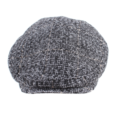 Мъжки зимен каскет HatYou CP3492, Черен меланж