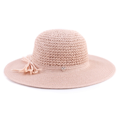 Ladies' wide-brimmed hat HatYou CEP0602, Ashes of roses