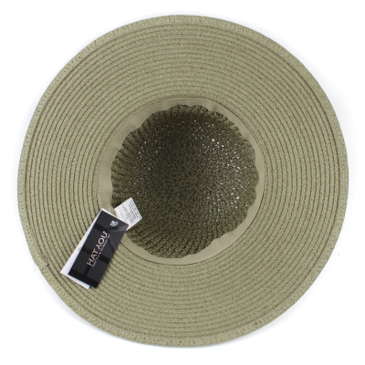 Pălărie cu boruri largi de damă HatYou CEP0602, Kaki