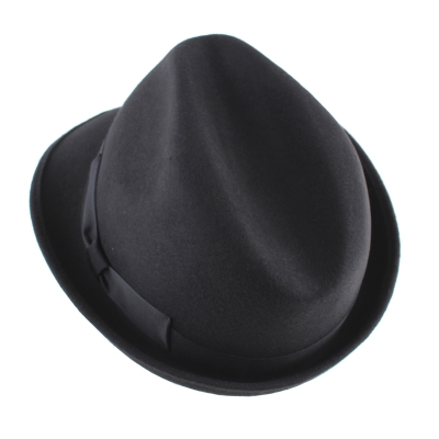 Мъжка филцова шапка Luigi&Guido Tesi Royal, Черен