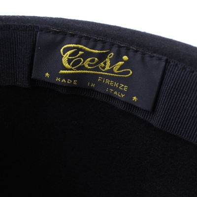 Мъжка филцова шапка Luigi&Guido Tesi Royal, Черен