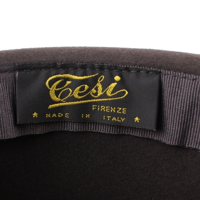 Мъжка филцова шапка Luigi&Guido Tesi Royal, Тъмносив