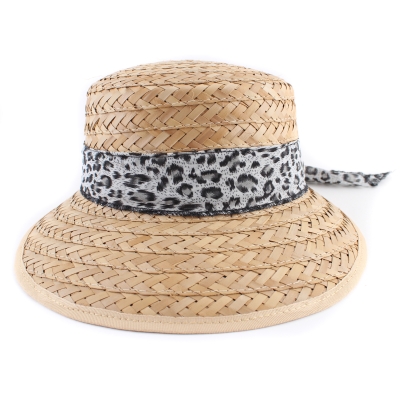 Palarie de vara dama HatYou CEP0425, Panglica gri