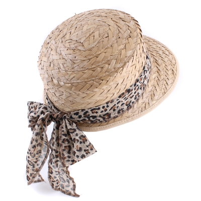 Palarie de vara dama HatYou CEP0425, Panglica bej