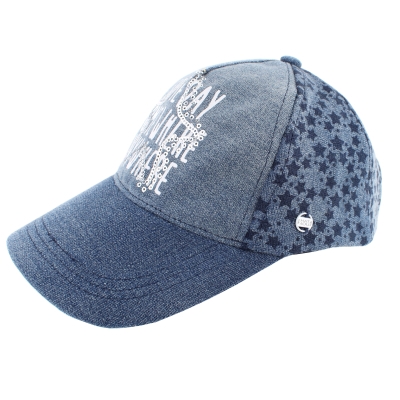 Детска бейзболна шапка CTM1666, Деним