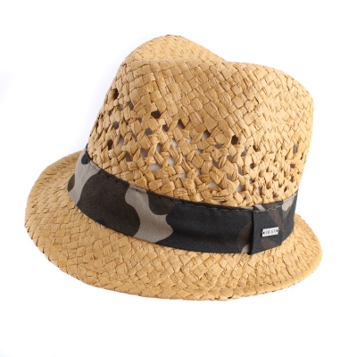 Men's summer hat HatYou CEP0535, Honey/Camouflage