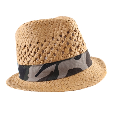 Men's summer hat HatYou CEP0535, Honey/Camouflage