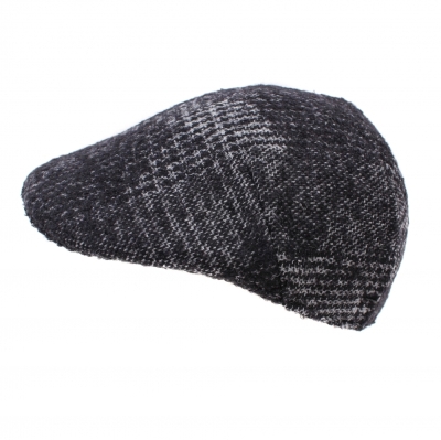 Мъжки вълнен каскет HatYou CP3008, Черен меланж