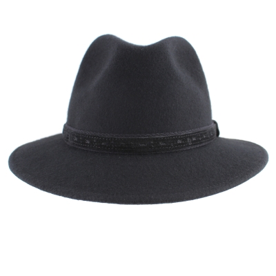 Мъжка филцова Fedora HatYou CF0040, Черен