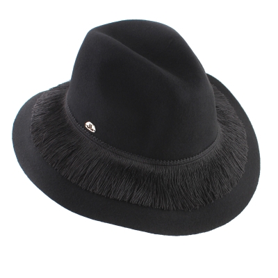 Ladies' felt hat JailJam JG5217, Black