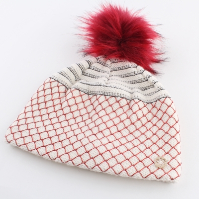 Ladies' knitted hat Granadilla JG5323, White