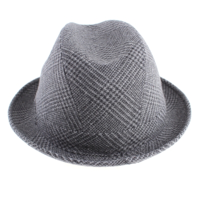 Мъжка зимна шапка Fedora HatYou CP0921, Сив пепит