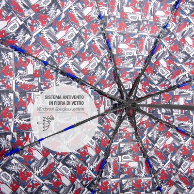 Kid's folding umbrella Perletti Spiderman 75389, Comics